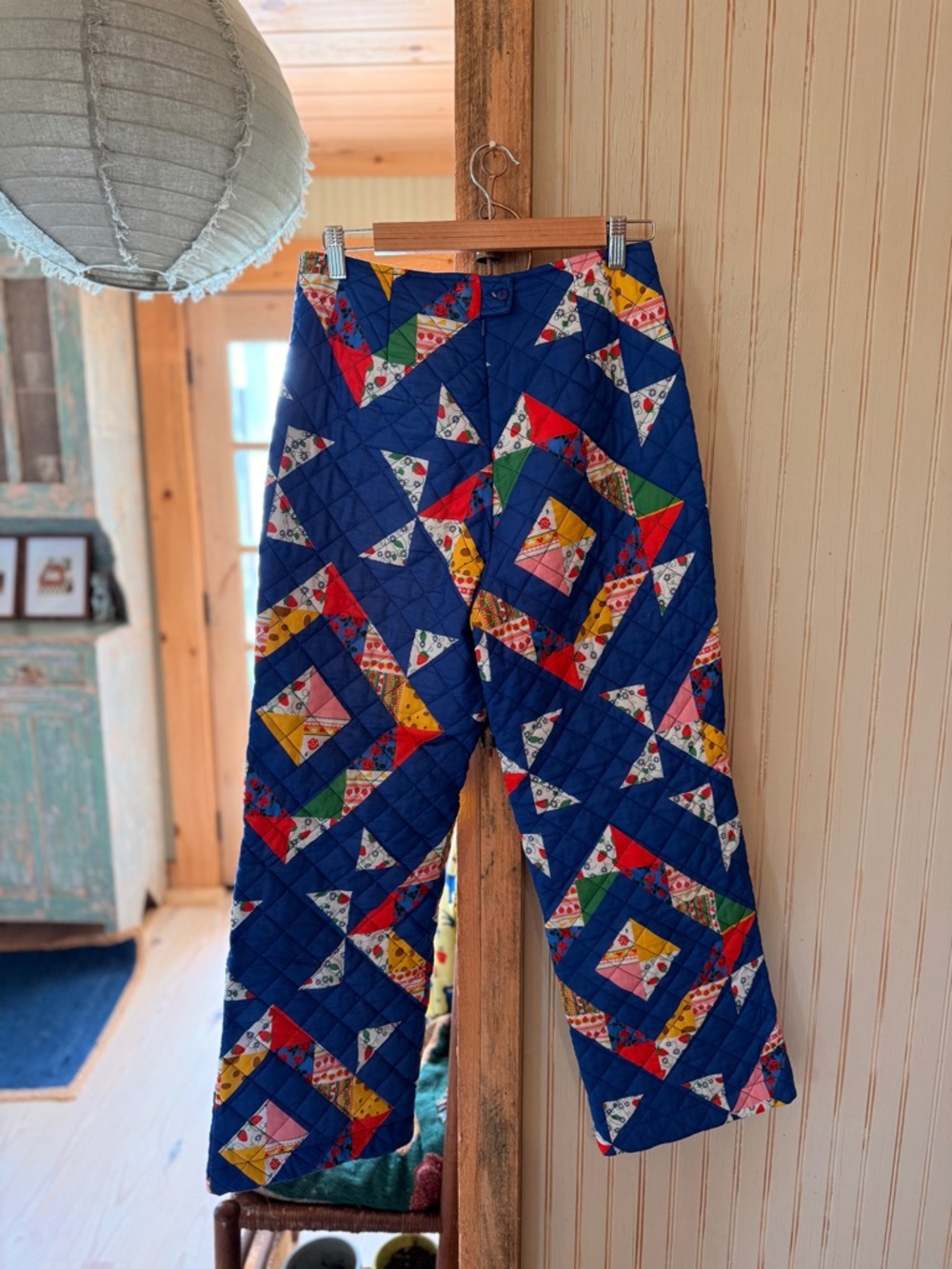 LISA SAYS GAH Quilted Patchwork Pants - Picture 5 of 6